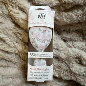 LoveShackFancy x Wet Brush Mini Detangler - Pink Floral